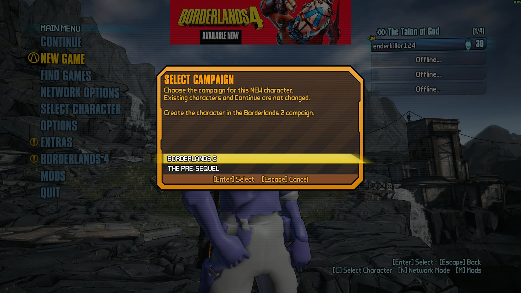 Modder Merges Borderlands: The Pre-Sequel into Borderlands 2
